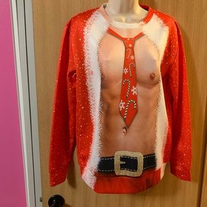Sexy Male Santa Sweater